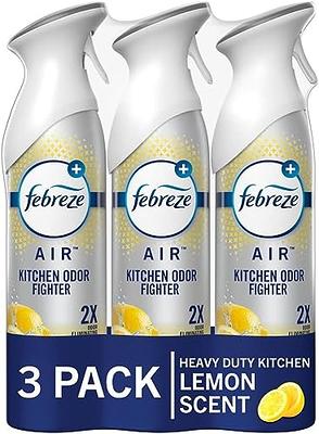 Febreze Air Freshener and Odor Eliminator Spray, Gain Original and Island  Fresh Scents, 8.8oz (Pack of 4)