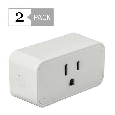 iHome Wi-Fi Smart Plug, White (2-Pack) IH-WW232-199 - The Home Depot