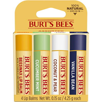 Burt's Bees 100% Natural Moisturizing Lip Balm, Ultra Conditioning with  Kokum Butter, Shea Butter & Cocoa Butter - Pack of 1