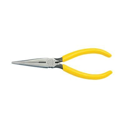 K Tool 51206 Needle Nose Pliers, 6 Long, Bent Nose, with Side Cutter,  Vinyl Grips