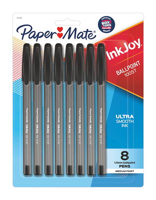 Paper Mate ComfortMate Retractable Ballpoint Pens, Medium Point, Black, 12  Count - Yahoo Shopping