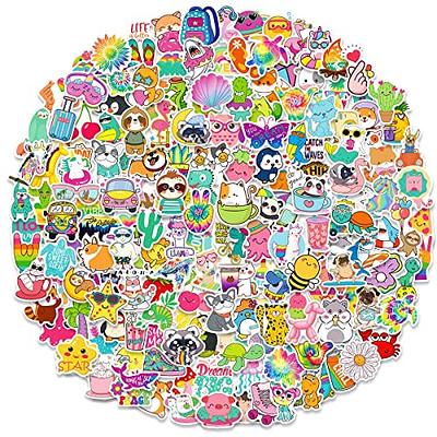 100 Pcs Aesthetic Stickers, Cute Stickers for Water Bottle, Laptop