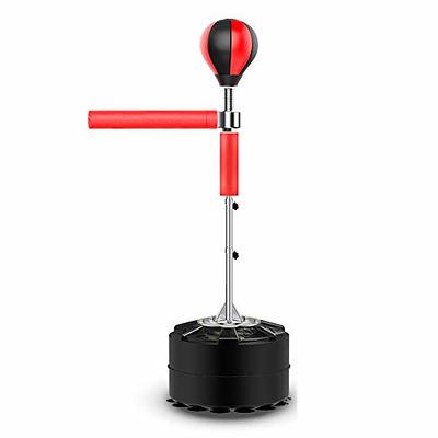 Liitrton Boxing Punching Ball Set with Spinning Bar Adjustable Height Stand  (Red) - Yahoo Shopping