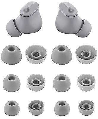 8 Pairs] for Galaxy Buds Live Ear Tips, Anti-Slip Silicone Ear Tips Cover  Compatible with Samsung Galaxy Buds Live Earbuds Cover Accessories Earbuds  Wing Tips Replacement (Brown) (2 Sizes - S/L) 