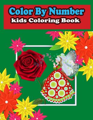 Large Print Adults Color By Number Coloring Book: Large Print