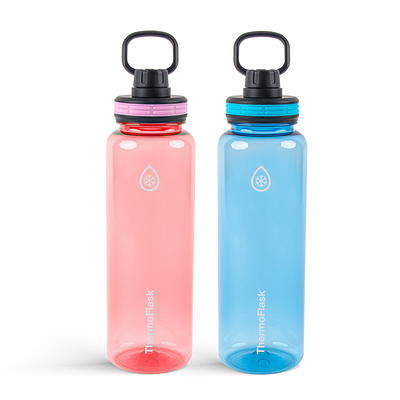 Visol Marina 16 oz. Pink Double Wall Water Bottle (2-Pack)