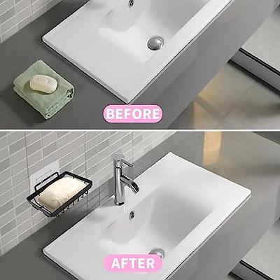 Bath Soap Dish for Shower,Stainless Steel Wall Mounted Bar Soap