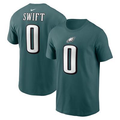 Women's Philadelphia Eagles Nike Michael Vick Name & Number T-Shirt - -  Black