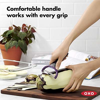 OXO Good Grips Y Vegetable Peeler, Stainless Steel/Black