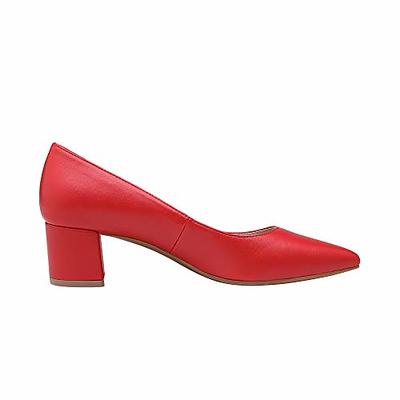  DREAM PAIRS Women’s Chunky Low Block Heels Closed Toe Dress  Pumps Shoes | Pumps