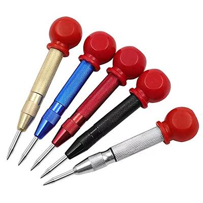 Automatic Center Punch for Metal, 5 Inch Spring Loaded Center Punch.Center  Hole Punch as Metal Punch Tool and Spring Punch Tool - Yahoo Shopping