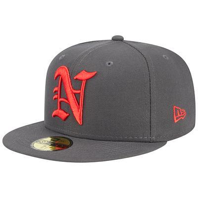 Men's New Era Orange Norfolk Tides Theme Night 59FIFTY Fitted Hat