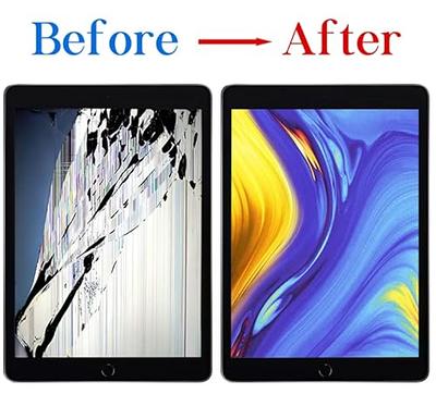  Touch Screen Digitizer For iPad 9.7 2018 iPad 6 6th Gen A1893  A1954 Glass Replacement Repair Parts (NO LCD, Without Home  Button)+Pre-Installed Adhesive+Tools+Tempered Glass : Electronics