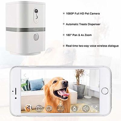 Interactive Dog Treat Dispenser - Remote Control Dog Toy