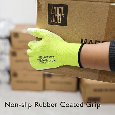 Mad Grip XX-large Gray Rubber Gardening Gloves, (1-Pair) in the Work Gloves  department at