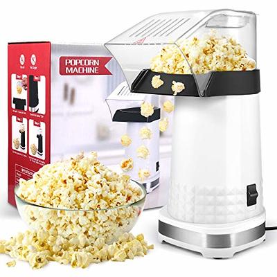 Vminno 1200W Fast Hot Air Popcorn Popper - 4.5 Quarts, Electric Popcorn  Machine with Measuring Cup - Safety ETL Approved, BPA-Free, Air Popper  Popcorn