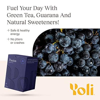 Yoli Passion Energy Drink Powder Mix - Natural Energy Drink Mix