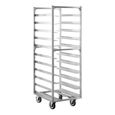 Regency 20 Pan End Load Bun / Sheet Pan Rack with Non-Marking Casters -  Unassemb