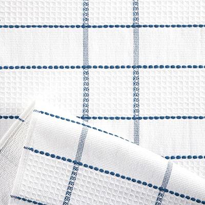  MARTHA STEWART Modern Waffle Kitchen Towel Set 6-Pack, Navy  Blue, 16x28: Home & Kitchen