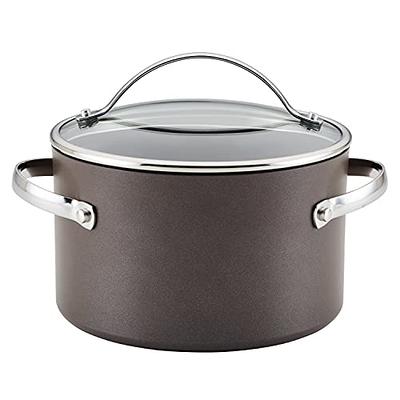 Farberware 3-Qt Saucepan Aluminum Dishwasher Safe Non-Stick Sauce Pan,  Color: Gray - JCPenney