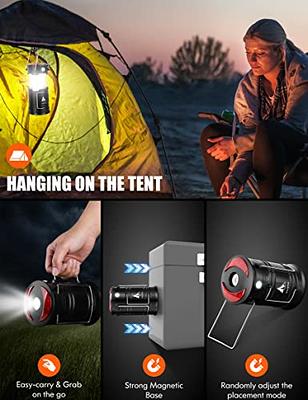 Etekcity Lantern Camping Essentials Lights, Led Lantern for Power Outages,  Tent Lights for Emergency, Hurricane, Battery Powered Flashlight, Survival