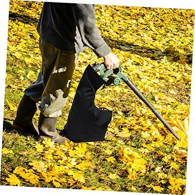 Outdoor Black Oxford Leaf Blower Vacuum Bag, Cleaning Dust Bag For Blower  Collector