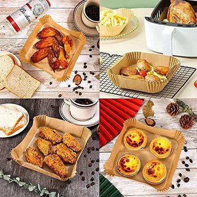 200 Pcs Resist High Temperature Parchment Paper Baking Sheets, Non-Stick  Precut Baking Parchment, for Baking Grilling Air Fryer Steaming Bread Cup