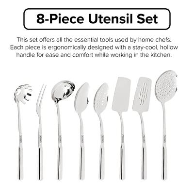  304 Stainless Steel Kitchen Utensils Set - 8 PCS All