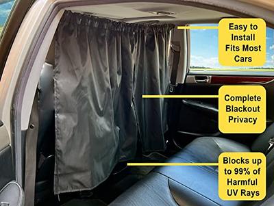 j.sid Car Camping Essentials SUV Privacy Car Divider Car Living