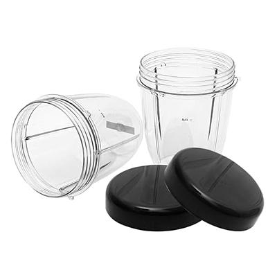 Replacement 24 oz Blender Cups with Sip & Seal Lids Compatible with Nutri  Ninja Auto IQ Bl450 BL456 BL480 BL482 BL642 BL682 BN751 BN801 Foodi SS151