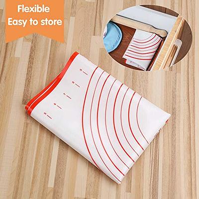 Extra Large Baking Mat Kitchen Silicone Pad Sheet Cake Pastry Boards  Non-Stick Pad For Rolling Dough Non-Stick Pizza Maker Tools