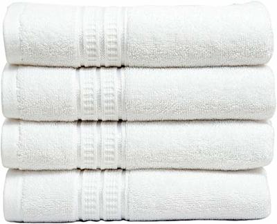 Madi-Cadi Luxurious Checkered Cotton Hand Towels Set of 5 - Soft