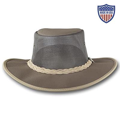 Barmah Hats Canvas Drover Contrast Sun Hat - Item 3057 (as1, Alpha