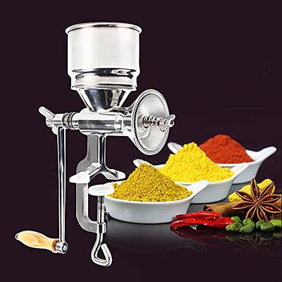 Hand Manual Feed Mill Cereals Grinder Corn Grain Rice Coffee Wheat  Labor-Saving