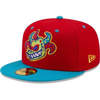 New Era Men's Louisville Murcielagos Red Copa de La Diversion 59FIFTY Fitted Hat