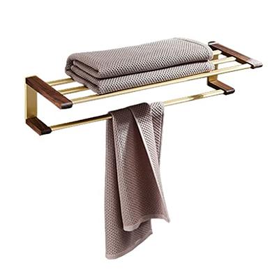 BETHOM Towel Shelf for Bathroom Wall Mounted, 3-Tier Hotel Style