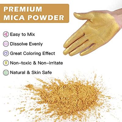 Dark Siver Cosmetic Grade Mica Powder 1.7 Oz - 50g Natural Pigment