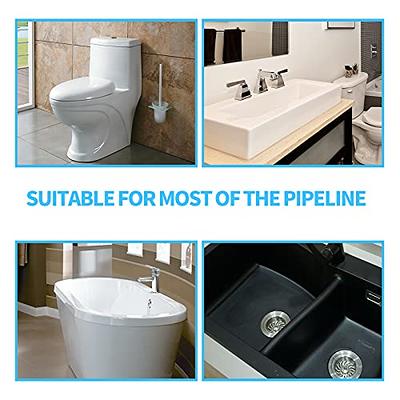 25 Inch Hair Drain Clog Remover Cleaning Tool. sink snake Drain Hair  Remover For Sewer, Toilet, Kitchen Sink, snake Drain Bathroom Tub.Toilet