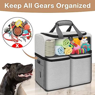 Kurgo Dog Kibble Carrier Travel Food Container Navy Blue