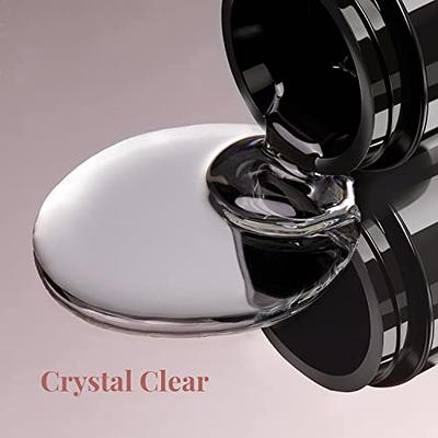Nail Art 8ml/One Jar of Wipe-Off Rhinestone Glue Gel Adhesive Resin Gem  Jewelry Diamond Polish Clear Decoration with Pen Tools (LED Light Cure  Needed)