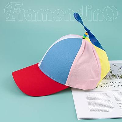 Framendino, Rainbow Propeller Hat Adult Funny Baseball Helicopter Top Hat  for Women Men Red - Yahoo Shopping