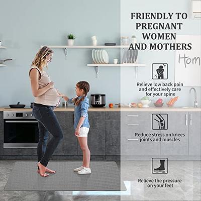  WISELIFE Kitchen Mat and Rugs Cushioned Anti-Fatigue