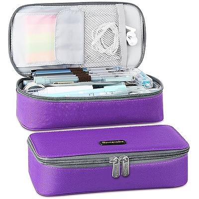 EOOUT Pencil Case Big Capacity Office College School Pencil Pouch Large  Storage High Capacity Bag Pouch Holder Box Organizer Purple - Yahoo Shopping