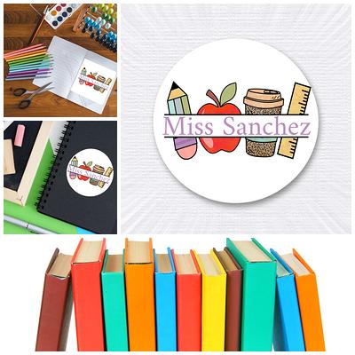 Personalized Teacher Book Stickers/ Labels/ This Belongs To From The  Library Of/ Classroom Stickers /Custom - Yahoo Shopping