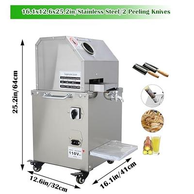 Stainless Steel Juicer Electric Sugarcane Juicer Machine Sugarcane