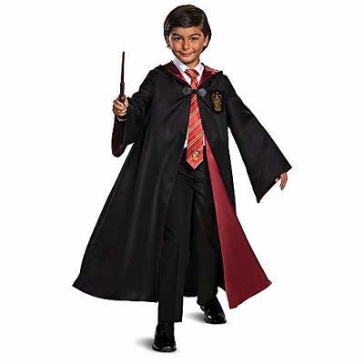 Kids' Prestige Harry Potter Slytherin Robe Costume - Size 10-12 - Black