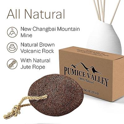 Natural Pumice Stone Tool for Feet and Hands,Pedicure Hard Skin Remover  with Box