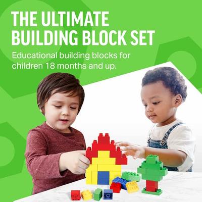  Toy Blocks Sorter Sifter, Cute Portable Storage Brick Box for  Lego Blocks, Three Different Size Sorter Perfect for Multiple Building  Blocks, Gift for Kids, Teens and Adults (Green) : Toys 