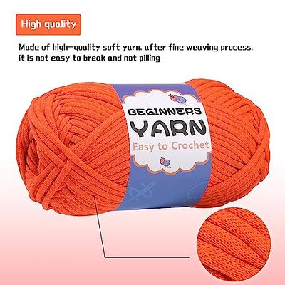 200g Easy Yarn, Yarn for Crocheting, Beginner Yarn for Crocheting