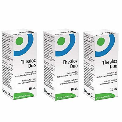 3 Pack Thealoz Duo 10 x 3 (30ml) - Dry Eye Drops - Eye Artificial Tears -  Treatment for Dry Eyes - Yahoo Shopping